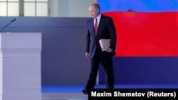 Владимир Путин. 1-март, 2018-жыл. 