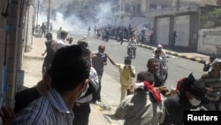 درگیری‌ها در شهر تعز یمن