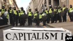 تظاهرات علیه سرمایه‌داری در بریتانیا
