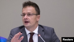 Міністр закордонних справ Угорщини Петер Сійярто