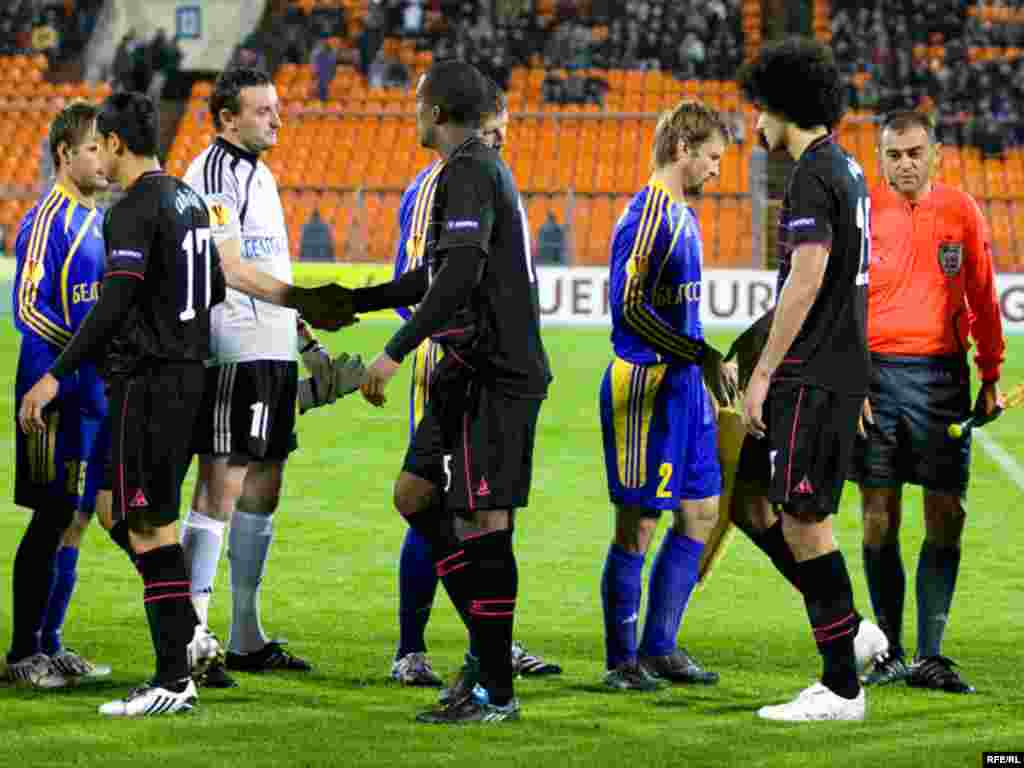  Зьміцер Ліхтаровіч і Маруан Фелені абменяюцца галамі