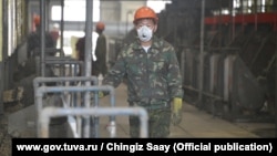 Горно-обогатительный комбинат "Лунсин" в Туве.