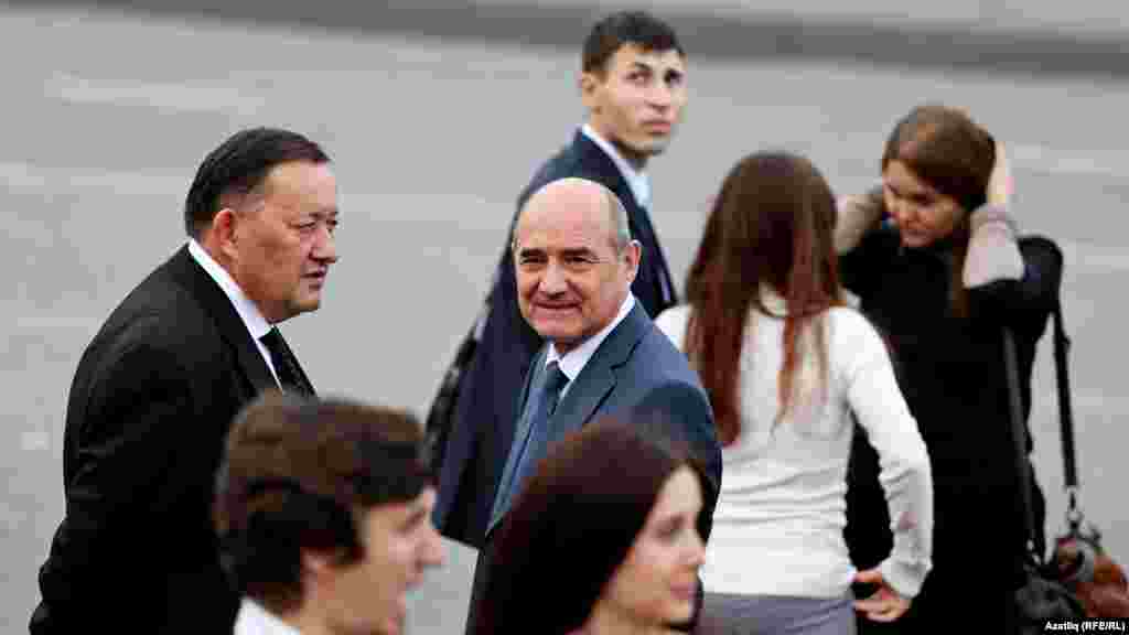 Министр Айрат Сибагатуллин белән федераль инспектор Ринат Тимерҗанов