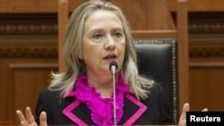 هيلاری کلينتون، وزير امور خارجه آمریکا