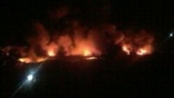 Зарафшон ва Гулистон бозорларигa кетма-кет ўт кетди