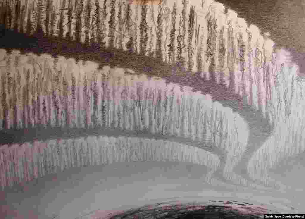 Замир Илиповдун &quot;Таң нуру&quot; аттуу композициясынан, &quot;Азан&quot; эмгеги.