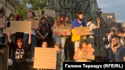 Нові протести в Україні перед голосуванням законопроєкту щодо повноважень НАБУ і САП у Раді. Львів, 30 липня 2025 року