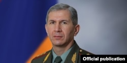 Армениянын Куралдуу күчтөрүнүн башкы штабынын жетекчиси Оник Гаспарян. 2020-жыл.