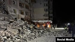 Наслідки російського удару в Херсоні, лютий 2025 року