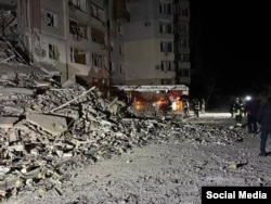 Наслідки удару КАБом по Херсону 20 лютого 2025 року