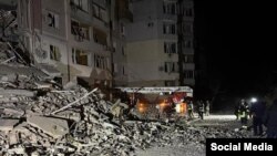 Наступствы расейскага ўдару па Херсоне 20 лютага 2025