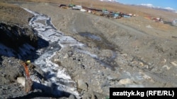 Кенден чыккан суу.