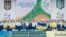 Українці проводжали своїх олімпійців до Ріо з вірою в перемогу, Київ, 23 липня 2016 року