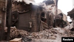 ویرانه‌های شهر قدیمی حلب