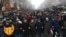 Armenia -- Opposition supporters demonstrate in Yerevan to demand Prime Minister Nikol Pashinian's resignation, February 2021.
