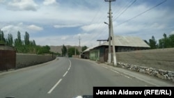 Кыргызстан-Тажикстан чек арасы.