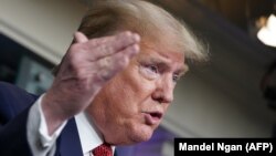 دونالد ترامپ، رئیس جمهور آمریکا 