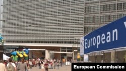 مقر اصلی کمیسیون اتحادیه اروپا در بروکسل، بلژیک.