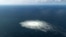 Gas leaks from the Nord Stream 2 pipeline in the Baltic Sea following an explosion in September. (file photo) 