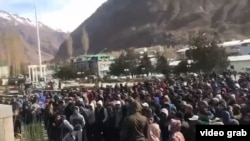 Протест в Хороге, 6 ноября 2018 года