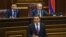 Armenia - Deputy Finance Minister Vakhtang Mirumian presents the Armenian government's amended Tax Code during a parliament debate in Yerevan, 28Sep2016.