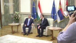 Hungarian Prime Minister Viktor Orban Meets Serbian President Aleksandar Vucic In Belgrade