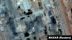 Спутниковый список после удара США 22 июня