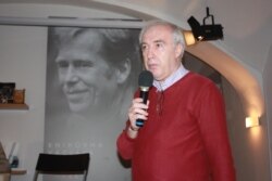 Ростислав Прокоп'юк в бібліотеці імені Вацлава Гавела