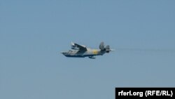 Літаки Бе-12 Чорноморського флоту РФ базуються на аеродромі «Кача» під Севастополем. Архівне фото