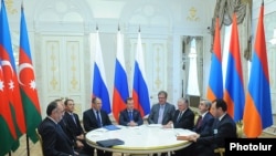 Встреча президентов России, Армении и Азербайджана в расширенном составе, Казань, 24 июня 2011 г.