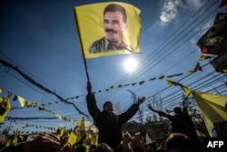 Протест з вимогою звільнення Абдулли Оджалана, якого було заарештовано в 1999 році (ілюстративне фото)