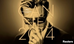 67-ci Kann Festivalının rəsmi afişası - aktyor Marcello Mastroianni