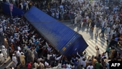 Пакистандагы нааразылык акциясы, 21-сентябрь, 2012-жыл