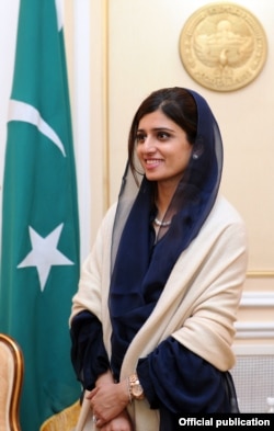 Министр иностранных дел Пакистана Хина Раббани Кхар