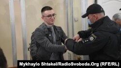 Сергій Стерненко у залі суду, Одеса, 23 лютого 2021 року