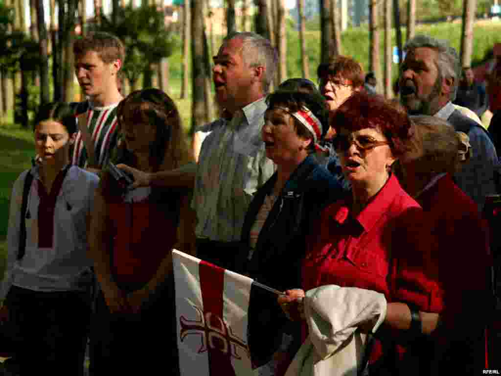 Жалобная акцыя ў Курапатах, 3 чэрвеня - Жалобная акцыя ў Курапатах, 3 чэрвеня