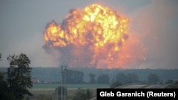 Пожежа на складах у Калинівці, Вінниччина, 27 вересня 2017 року