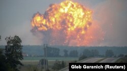 Під час вибухів під Калинівкою, фото 27 вересня 2017 року