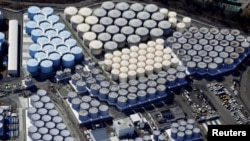 Резервуари з радіоактивною водою на «Фукусімі-1»