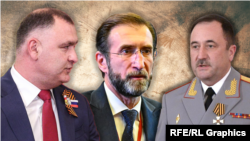 Алан Гаглоев, Томаса Джигкаев и Юрий Яровицкий 