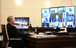 Владимир Путин в Ново-Огарево. 11 июня 2020 года