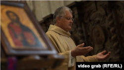 Отець Карел Стаутемас на службі в Абатстві Грімберген у Бельгії. 10 серпня 2025