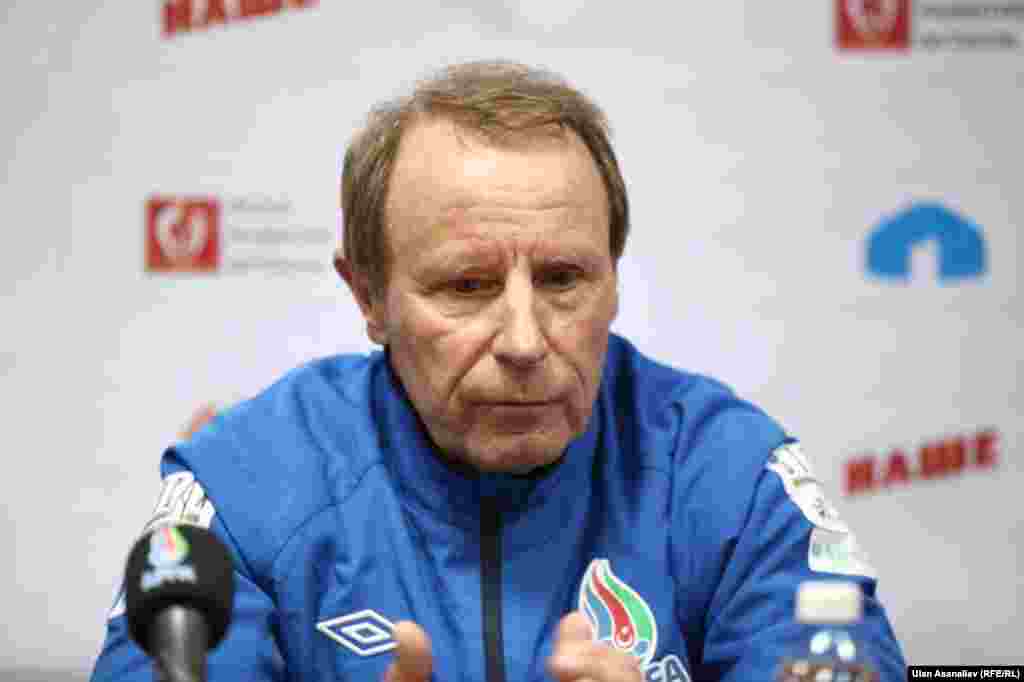 Тренер сборной Азербайджана Берти Фогтс