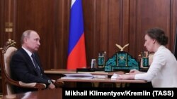 Президент России Владимир 