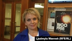 Ірма Вітовська в Празі, 15 червня 2018 року.