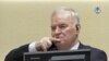 Ratko Mladic reacts in court at the International Criminal Tribunal for the former Yugoslavia in The Hague in November 2017.