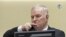 Ratko Mladic reacts in court at the International Criminal Tribunal for the former Yugoslavia in The Hague in November 2017.