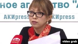 Жактоочу Таалайгүл Токтакунова.