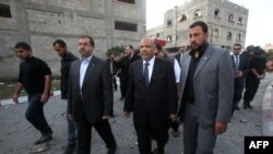 سعد کتاتنی، رئیس مجلس منحل شده مصر و عضو سابق اخوان ‌المسلمین روز دوشنبه در غزه