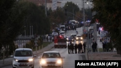 Анкарадагы кол салуу болгон жер. 23-октябрь, 2024-жыл 